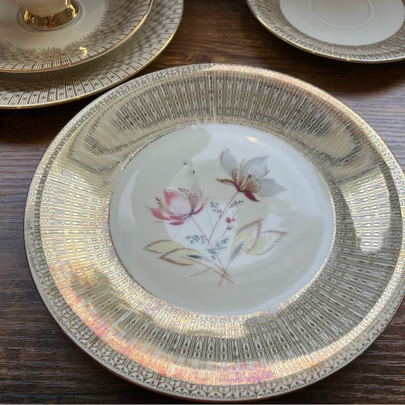 Bavaria | Vtg Gold Plated Set of 2 plates & cups - Picture 7 of 15